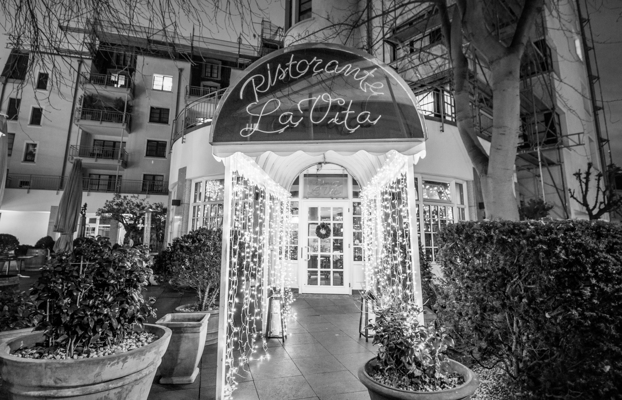 Eingang Ristorante La Vita